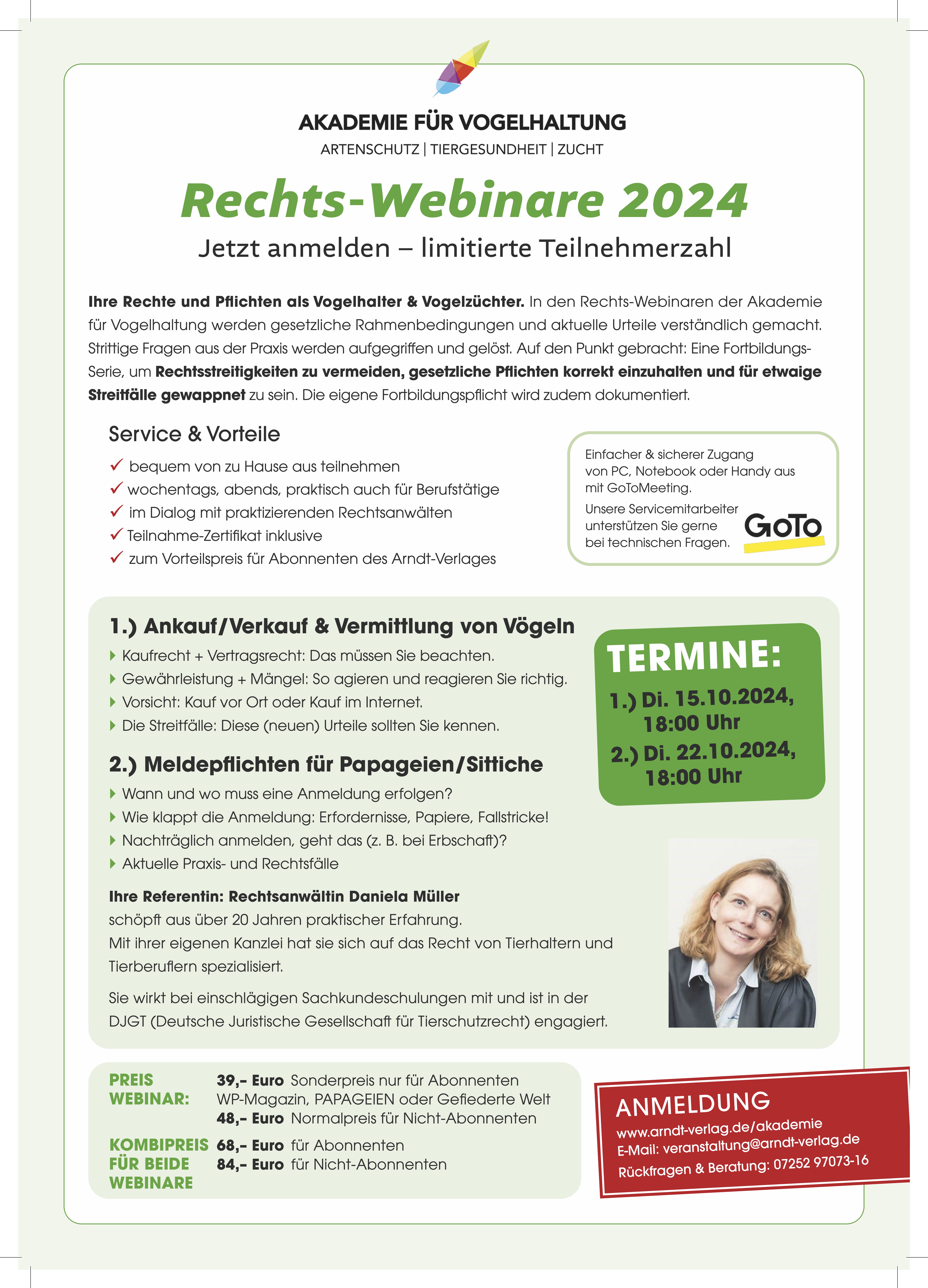 Rechts-Webinare 2024